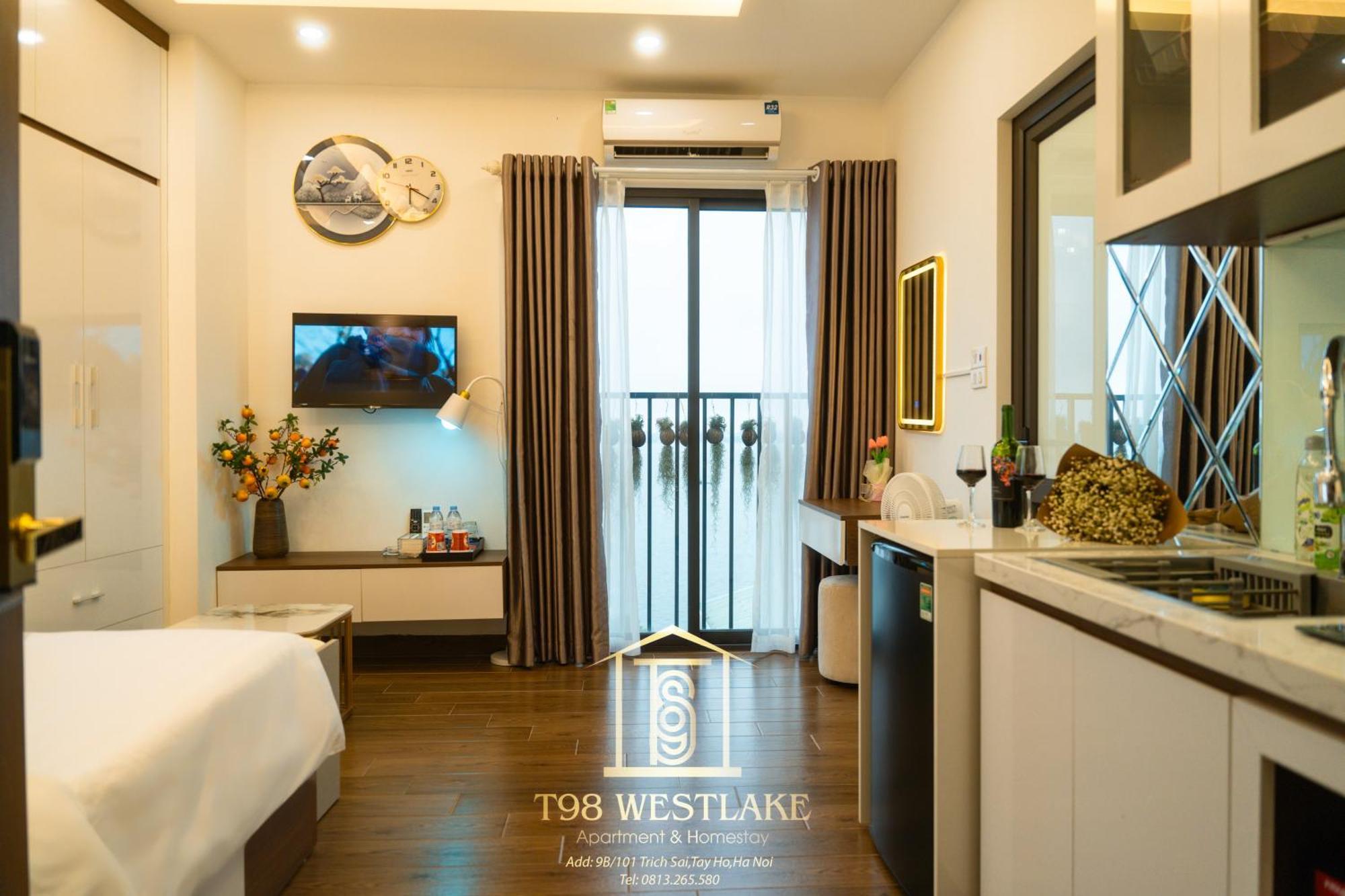 T98 Westlake Trich Sai - Tay Ho Center Lake View Studio Hanoi Exterior photo